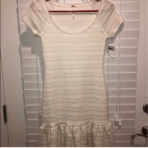 NWOT Ivory Free People Dress